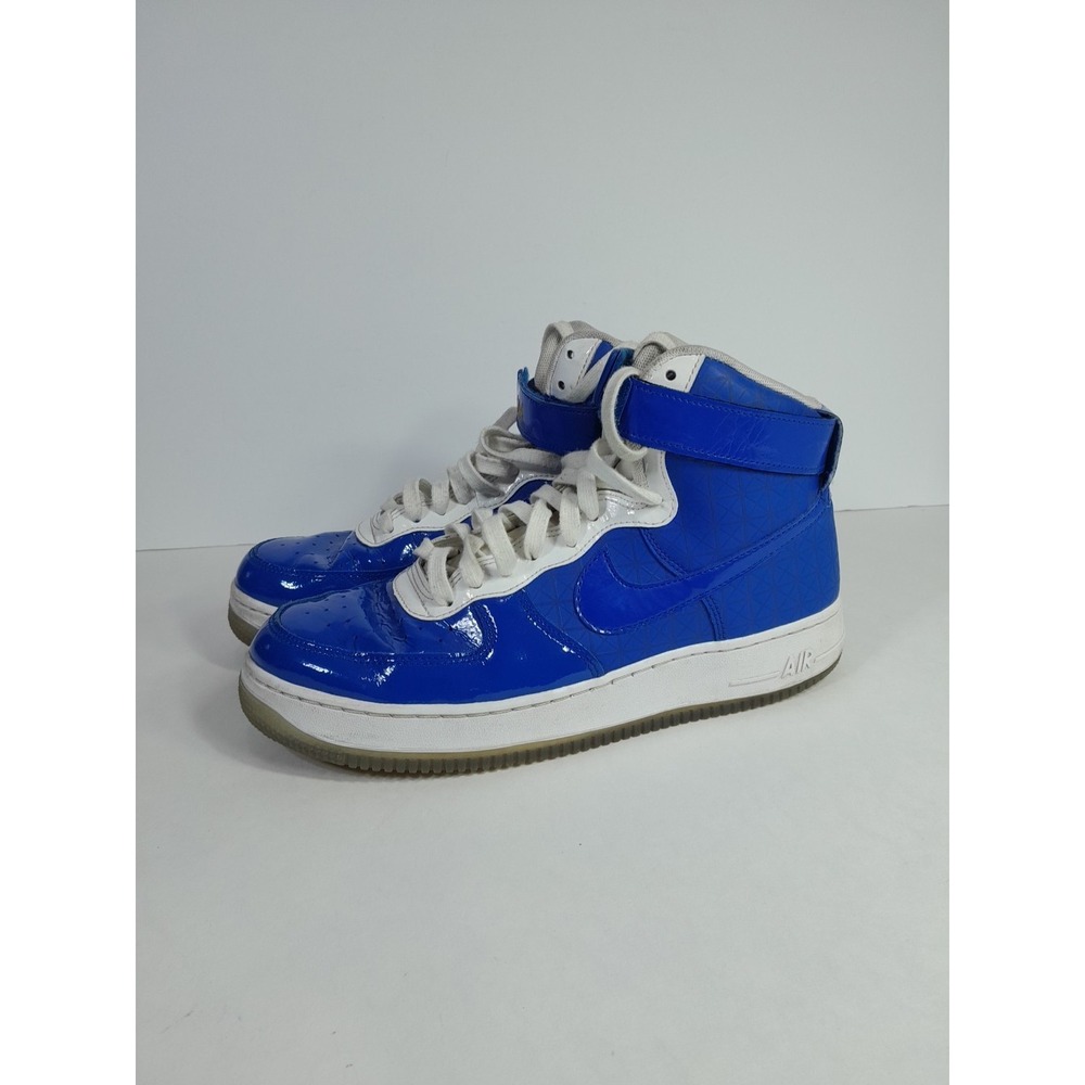 Nike Air Force 1 High Detroit Pistons NBA 2004 Finals Men's Sz 8.5 NO Insoles